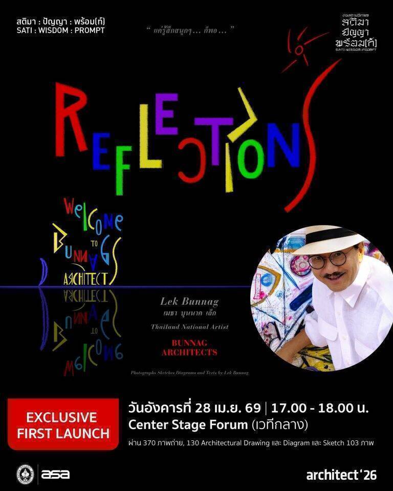 EXCLUSIVE FIRST LAUNCH | หนังสือ ” REFLECTIONS “